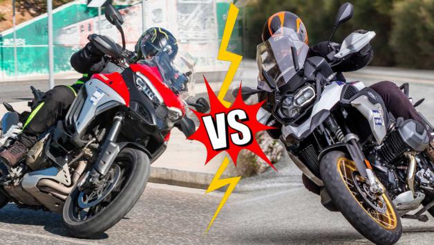 BMW R 1250 GS vs Ducati Multistrada V4 